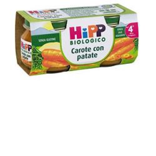 HIPP BIO HIPP BIO OMOGENEIZZATO CAROTE CON PATATE 2X80 G